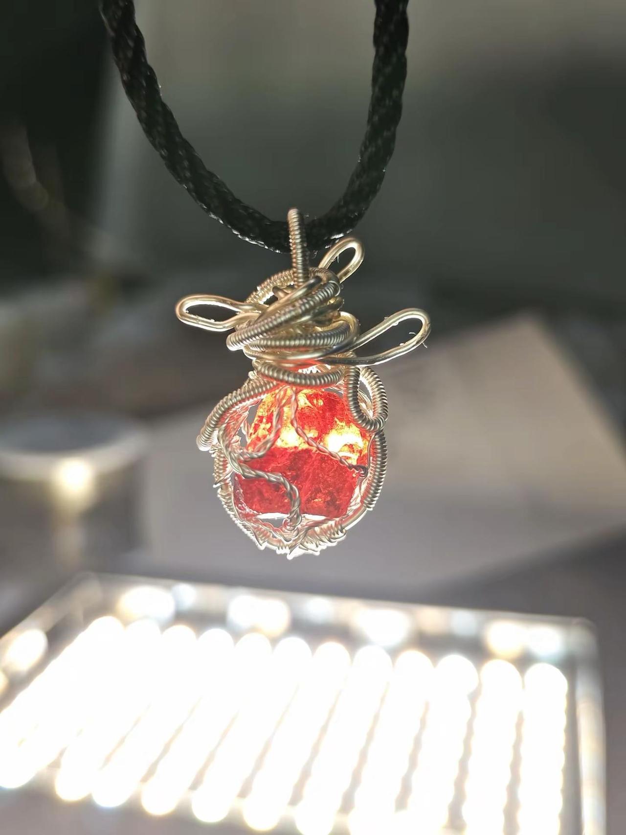 客定 手工日常 绕线首饰 项链 手作