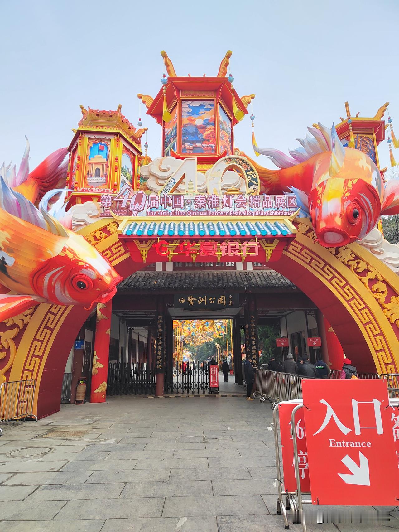 喜讯：上午十点前到南京白鹭洲公园，免费看秦淮灯会
今天是2026年1月6日，南京