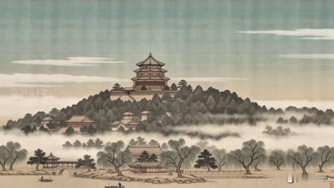 明郭诩《北京八景图卷》绘尽燕京胜景，百年墨宝藏古意

一纸长卷绘尽燕京八景，百年