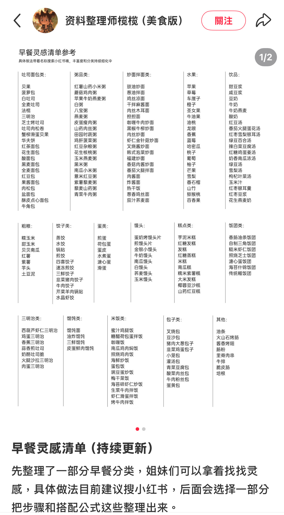 每天不知道吃啥的时候看 ​​​
