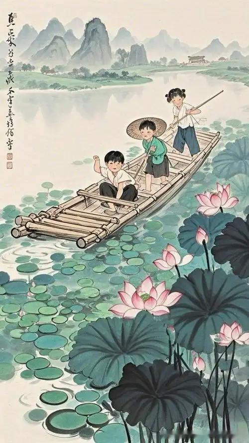 《消夏诗》
——清.袁枚
年来心性爱空明，
不弄琼瑶弄水精。
自指头衔堪辟暑，