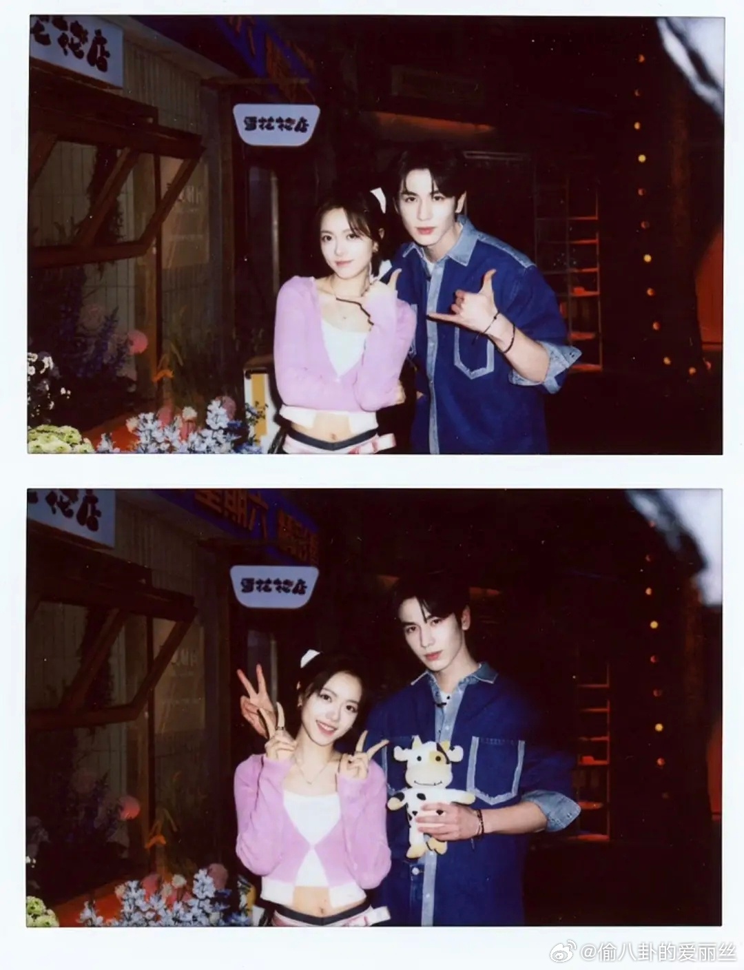 张凌赫就是拍照架子，拍照姿势已经刻在骨子里了 