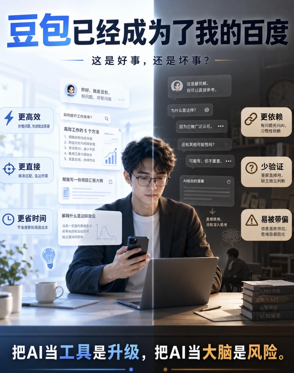 豆包已经成为了我的百度 这是好事 还是坏事