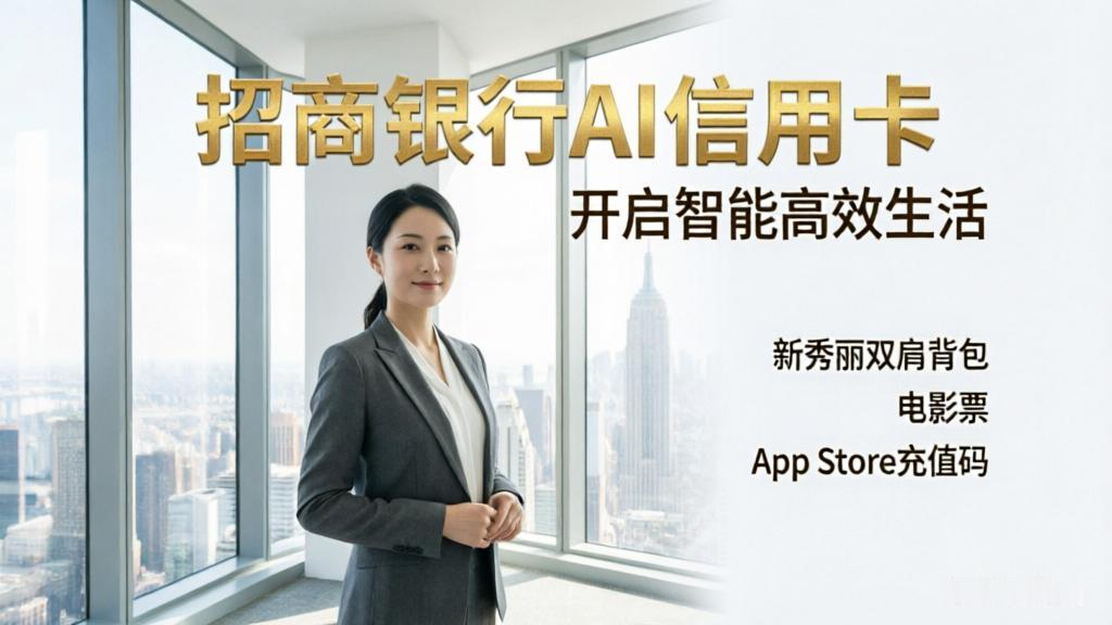 90%上班族白忙熬夜！招行AI信用卡，用刷卡福利，省下大半工作时间
 
多数上班