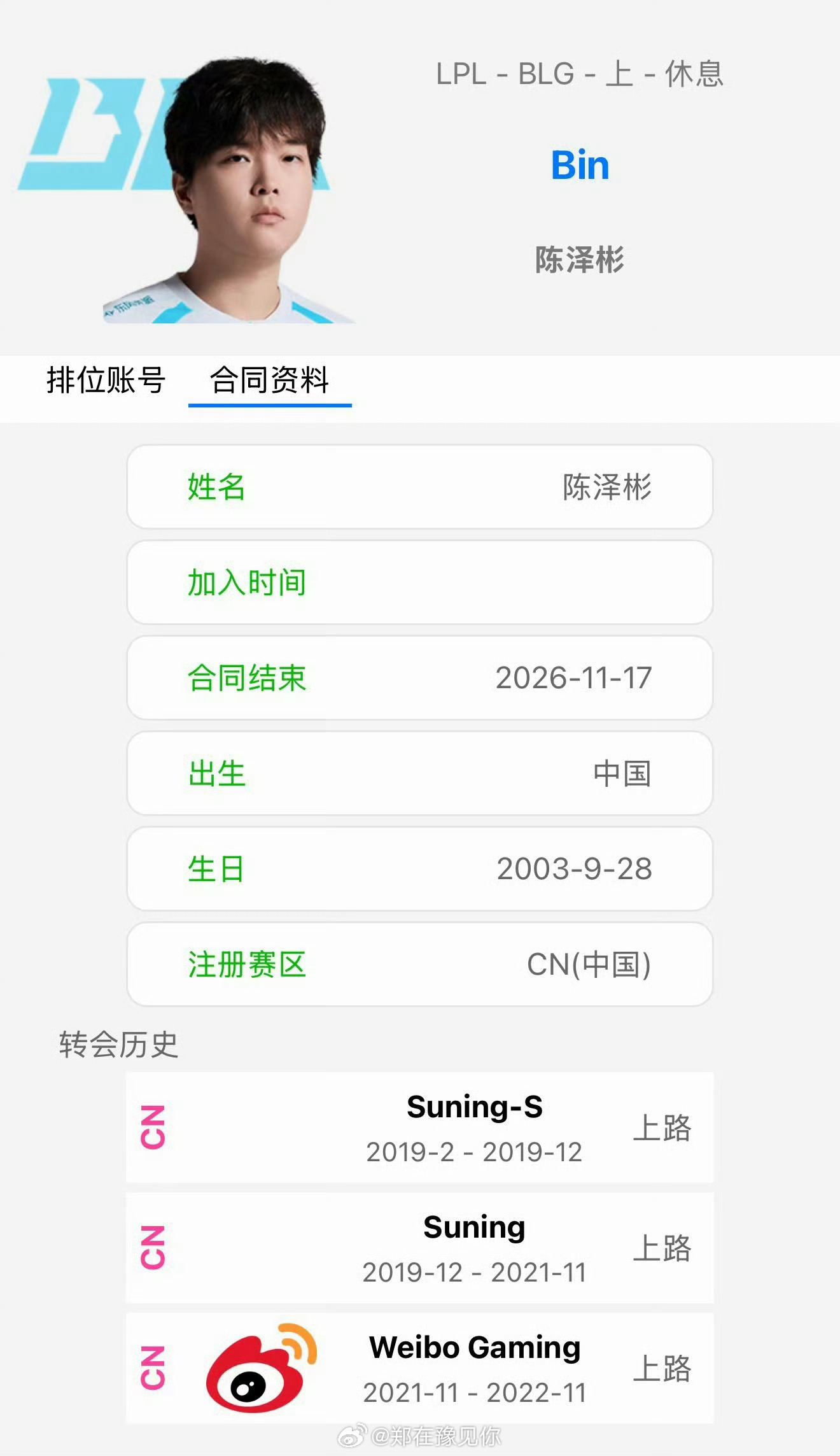 圣枪哥和Bin合同到期是同一天原来圣枪哥（Flandre）与Bin的合同均于20