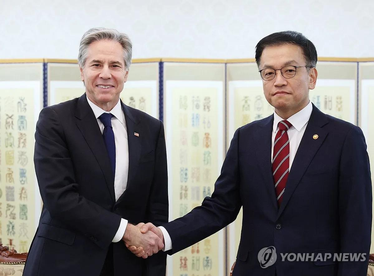 朝鲜给布林肯和美国的礼物。1月7日，美国驻韩国大使戈德堡离任回国。1月6日，正在