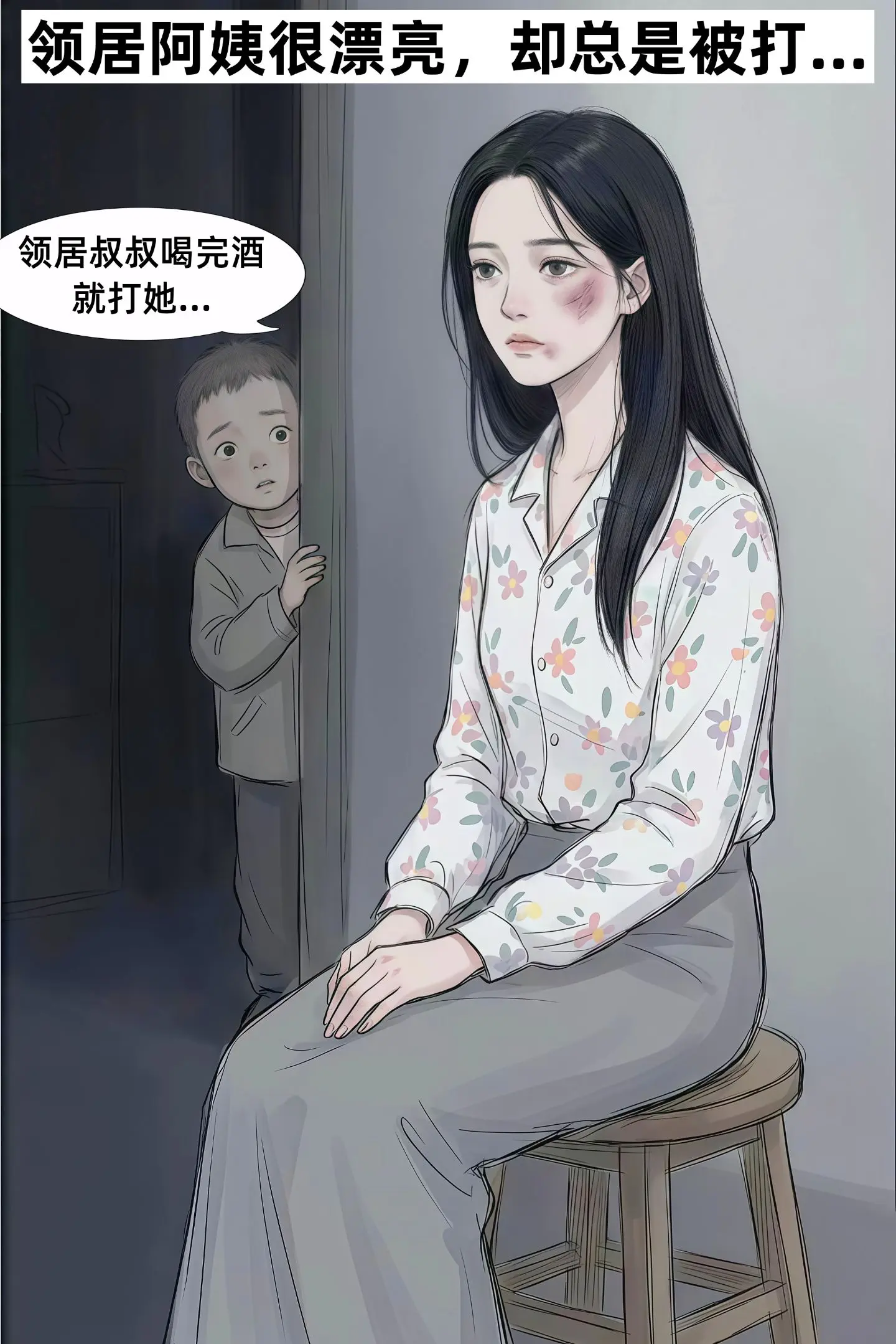 这孩子让人同情不起来。