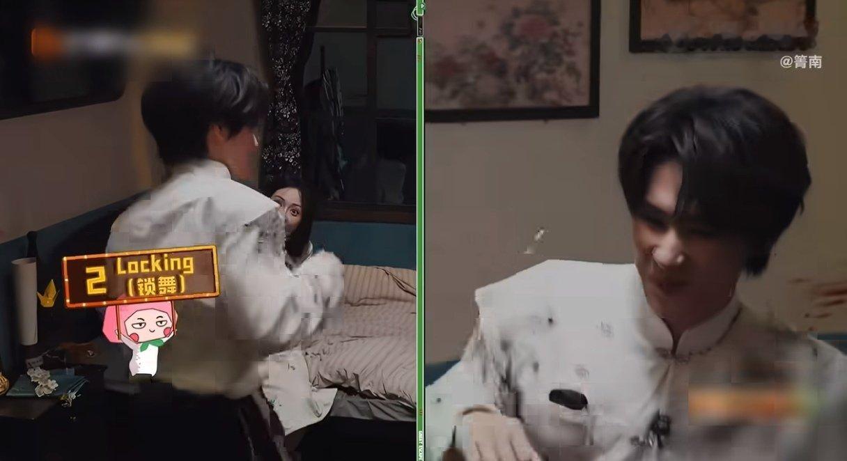 张真源在密逃跳十种舞蹈 密室大逃脱 谁看密逃这段不被张真源惊艳到，为拿到线索现场