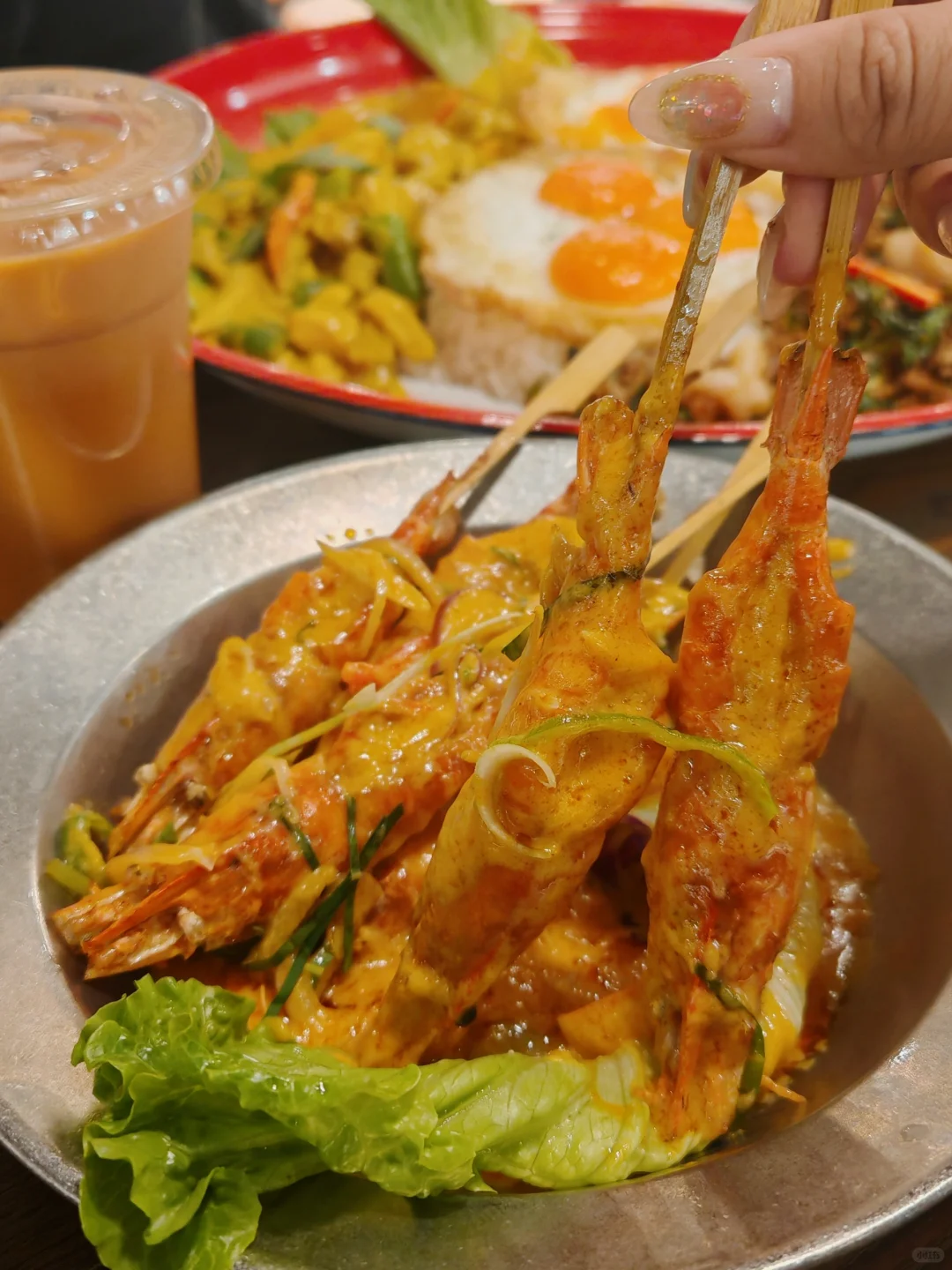 还没出国，就吃上了xxxl码的打包饭！！！