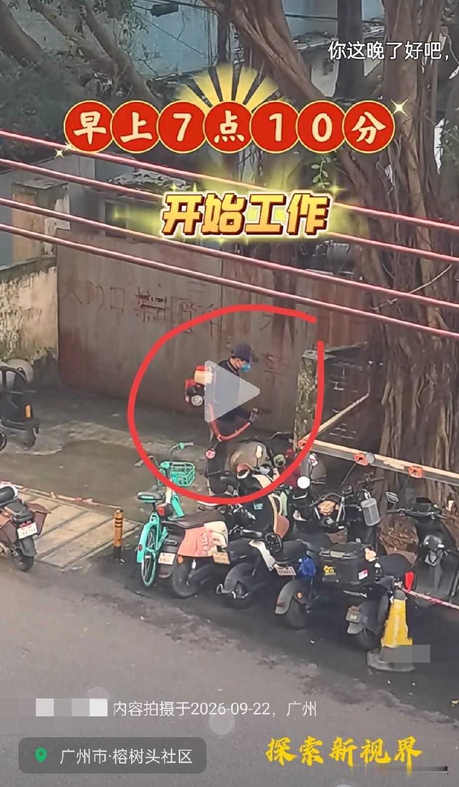 “蚊子的确少了好多！”一大早就开始工作了，最近很勤快。（如下图所示），最近，有人