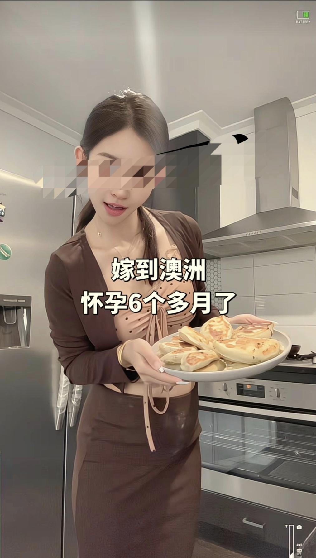 一位嫁到澳洲怀孕六个月的华人女子，每天坚持给她的白人老公做早餐和晚餐，她看起来非