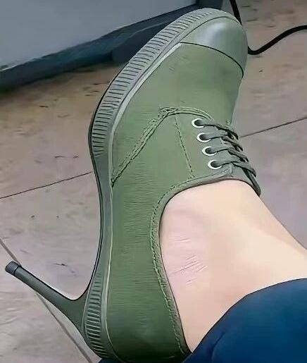 怎么样，我这高跟鞋好看不？