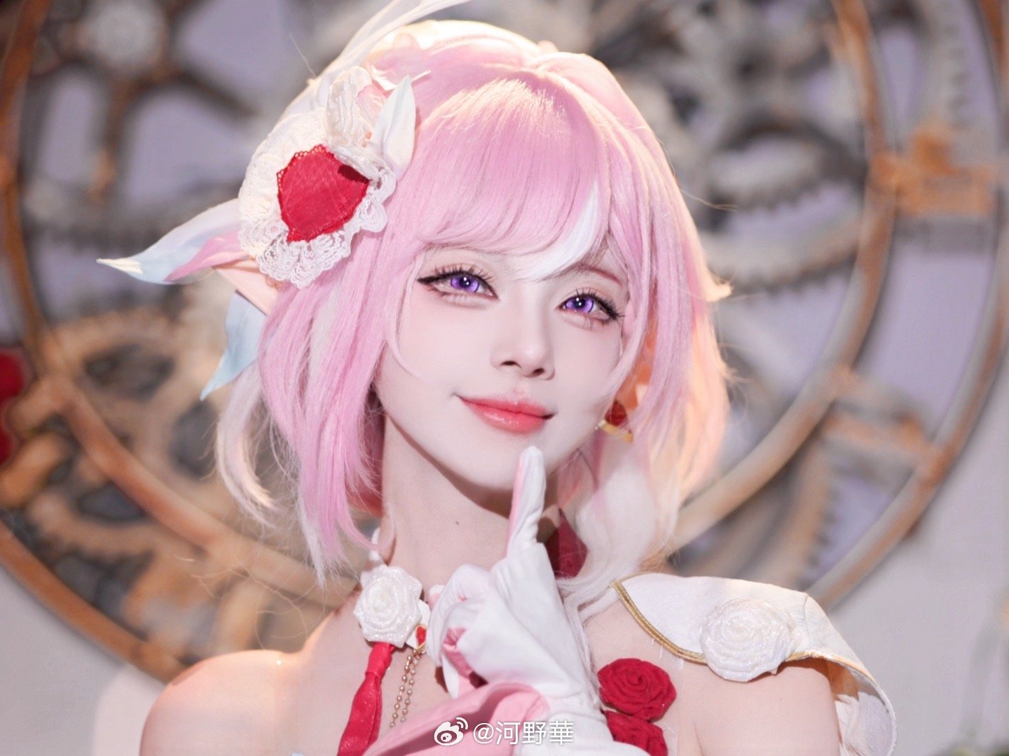 崩坏3官方[超话]  入，爱莉会回应你的所有期待🥰河野華[超话]爱莉希雅爱愿偕