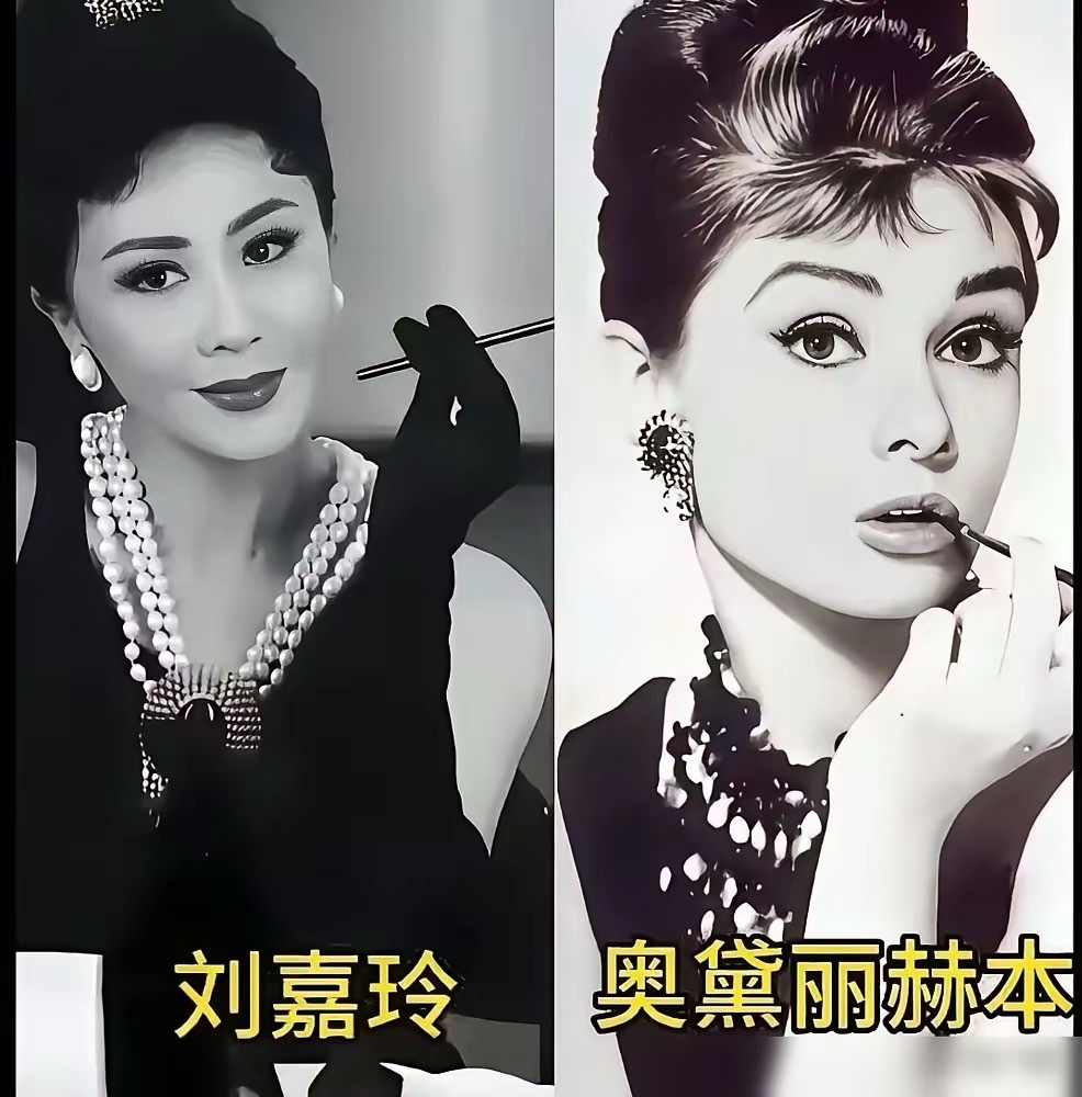 看看哪一个女明星模仿奥黛丽赫本最像？ 