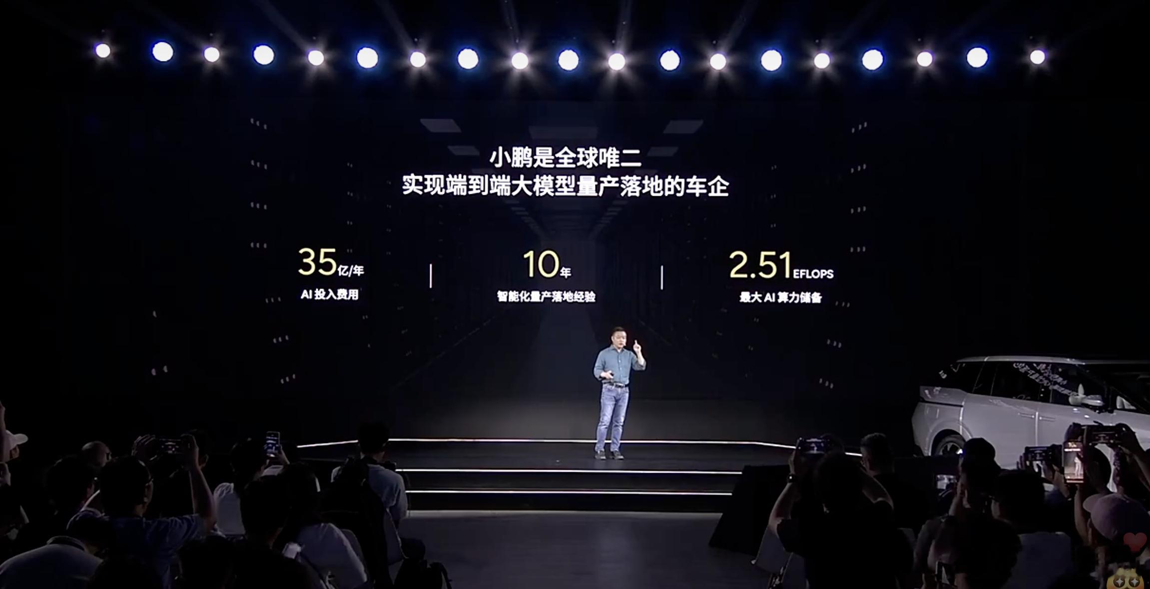 #小鹏汽车AI智驾技术发布会# 关键点实时汇总：全球唯二、中国唯一。（其实PPT