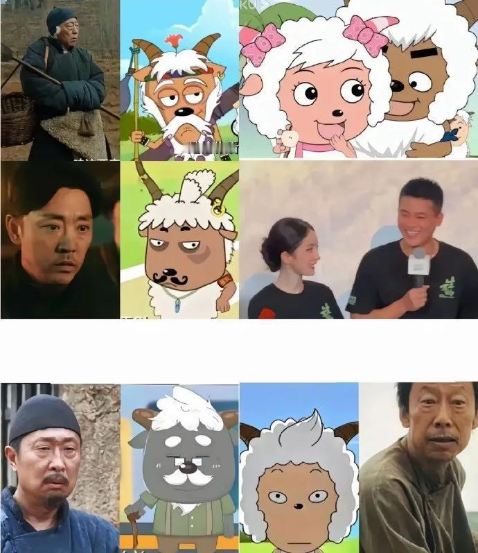 邪恶美羊羊 谁还没被“生万物的村子就是羊村”这梗笑到啊！杨幂这“邪恶美羊羊”的适