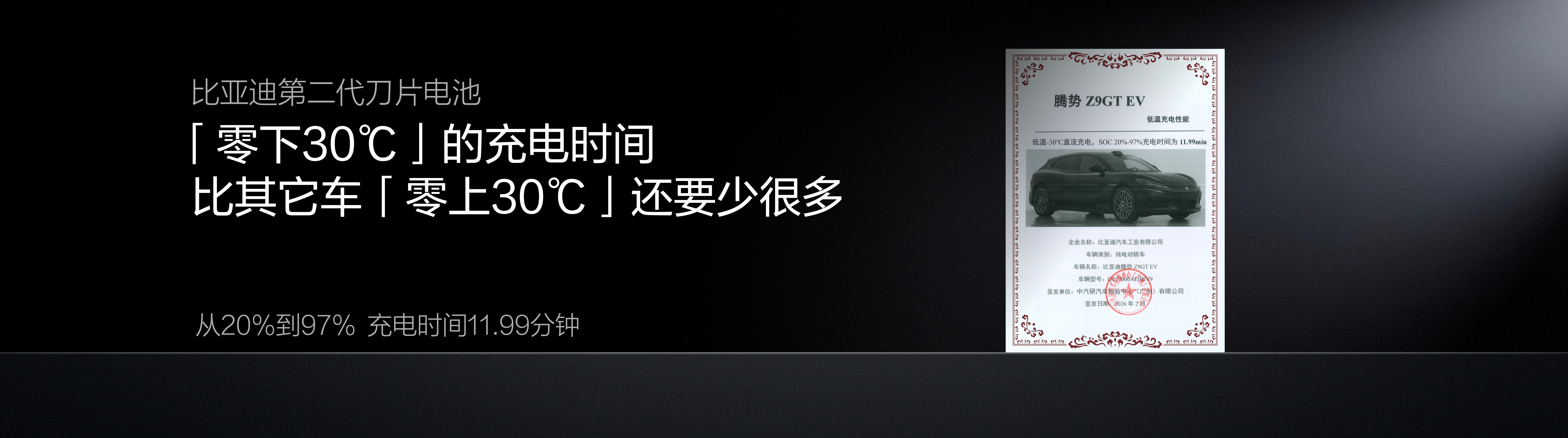 比亚迪全球首创闪充桩来了比亚迪闪充零下30度12分钟充饱比亚迪这次第二代刀片电池