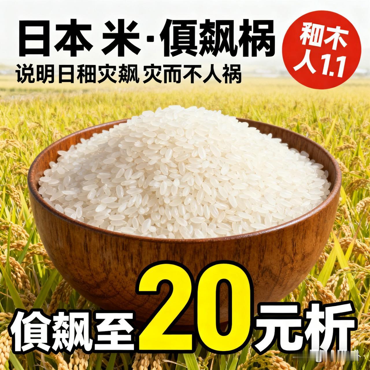 一斤大米20元，日本民众被逼到按克分食，5公斤装大米均价破4300日元，较去年近