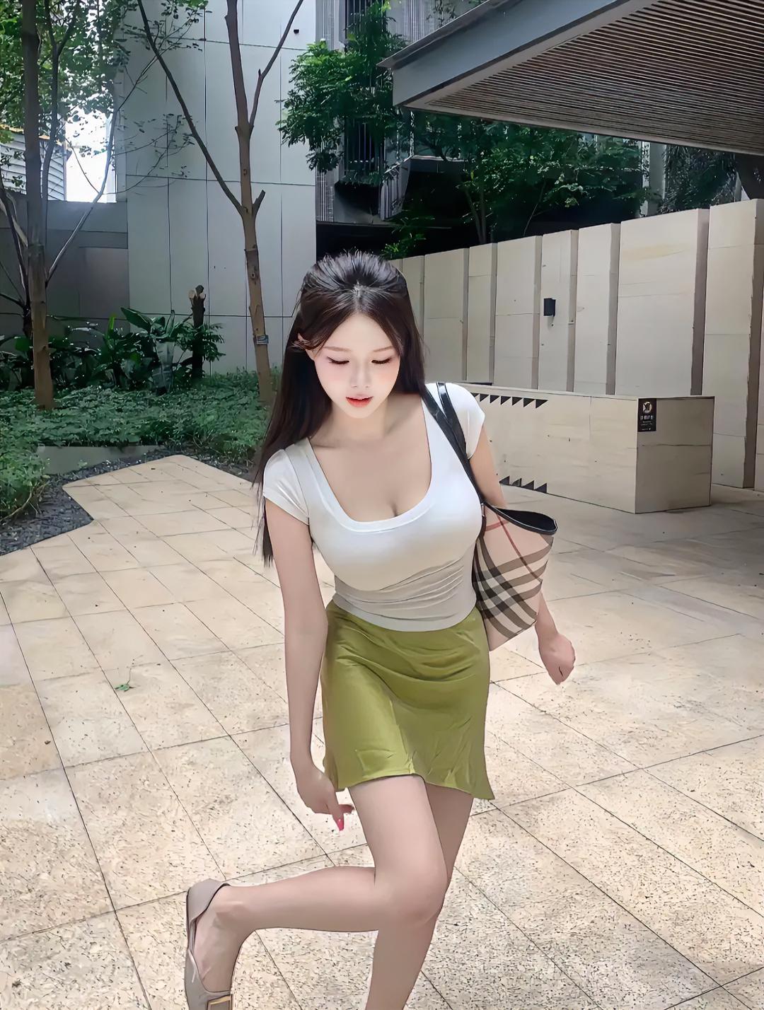 前阵子刷到厦门张女士的事，看完真的捏一把汗。
她爬山的时候在山坡护栏边，想复刻短