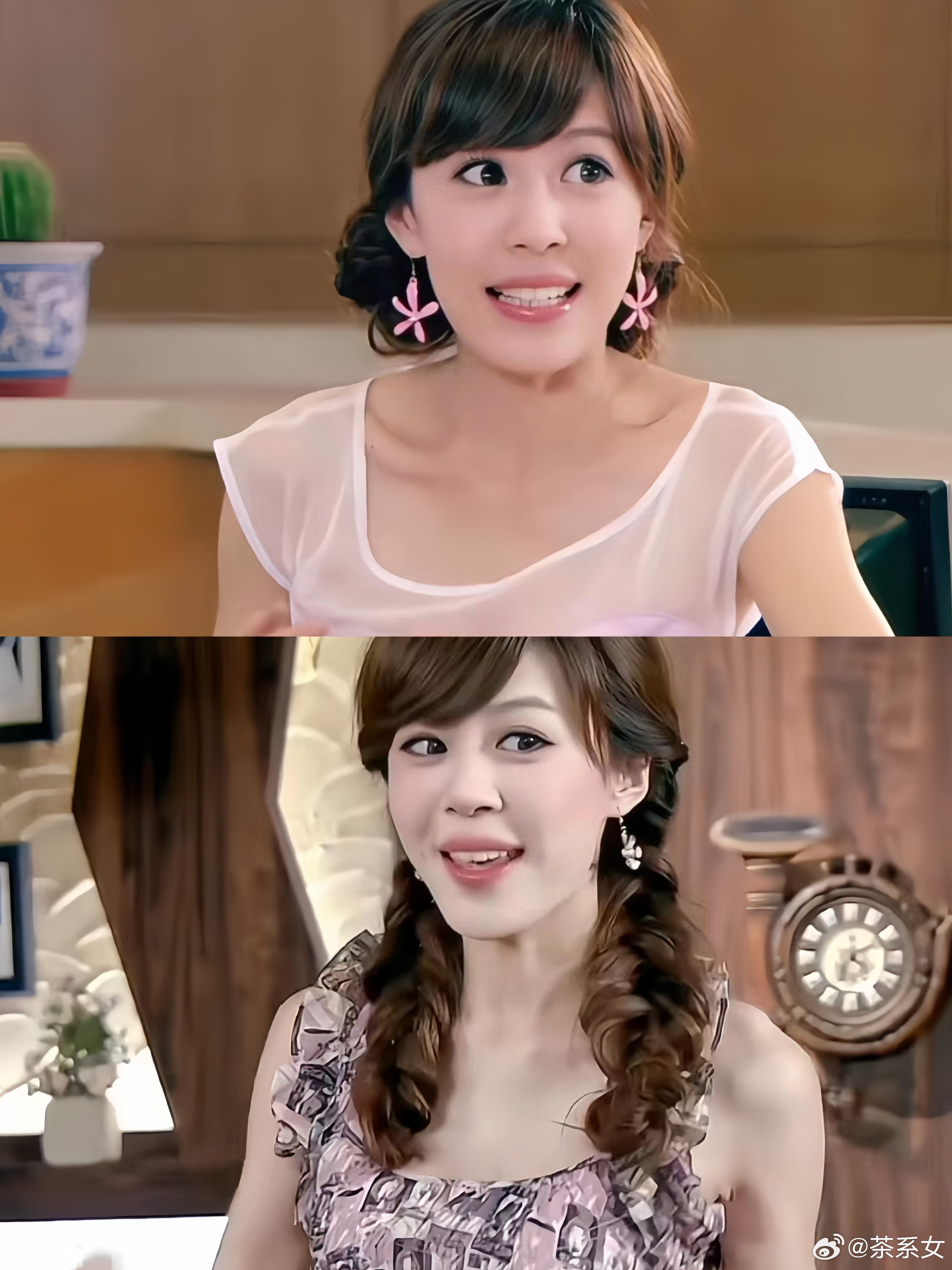 好久没见过陈美嘉这种妆容了，现在的甜妹妆都太流水线。 