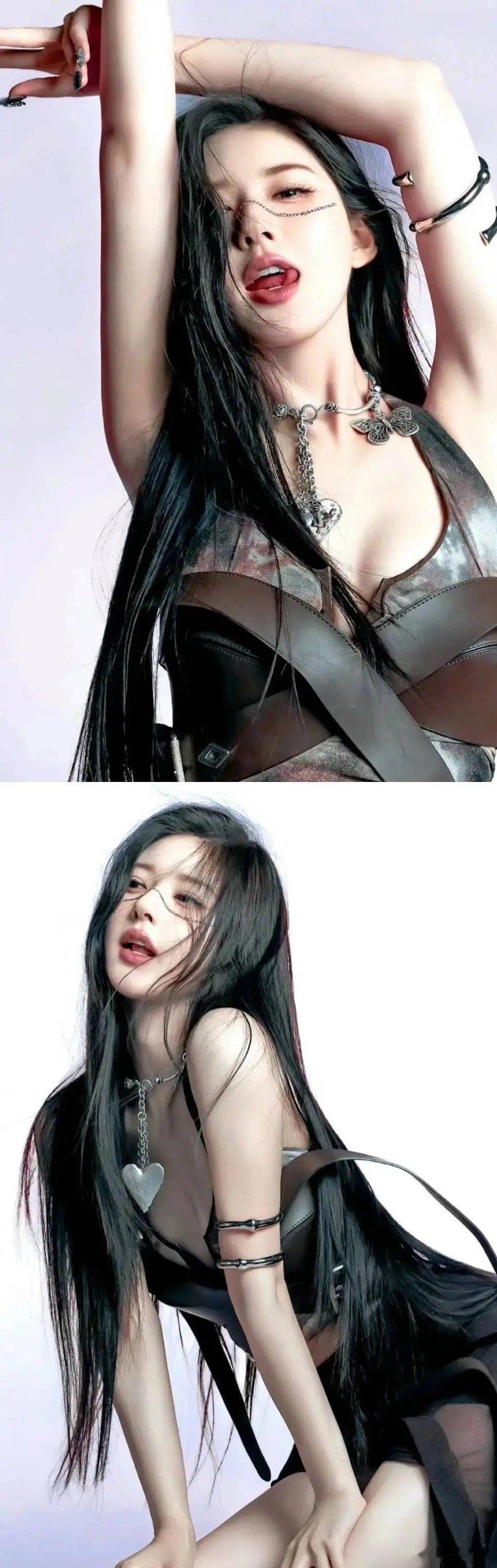 赵露思这照片也不比鞠婧祎强到哪里去吧？ ​​​