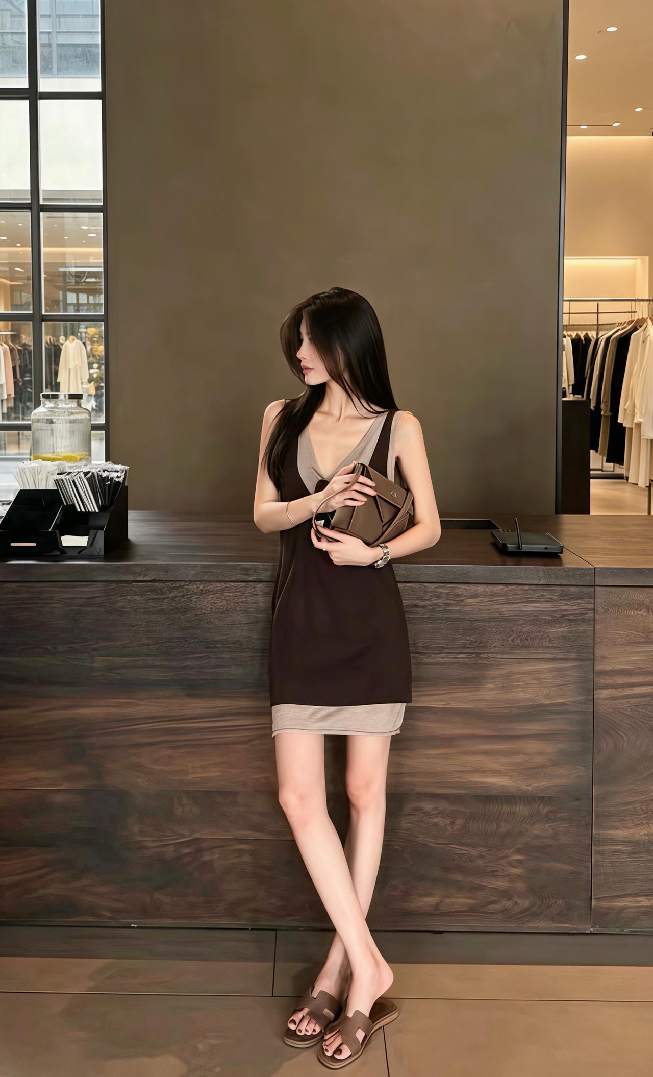 连衣裙yyds ootd穿搭高智感穿搭