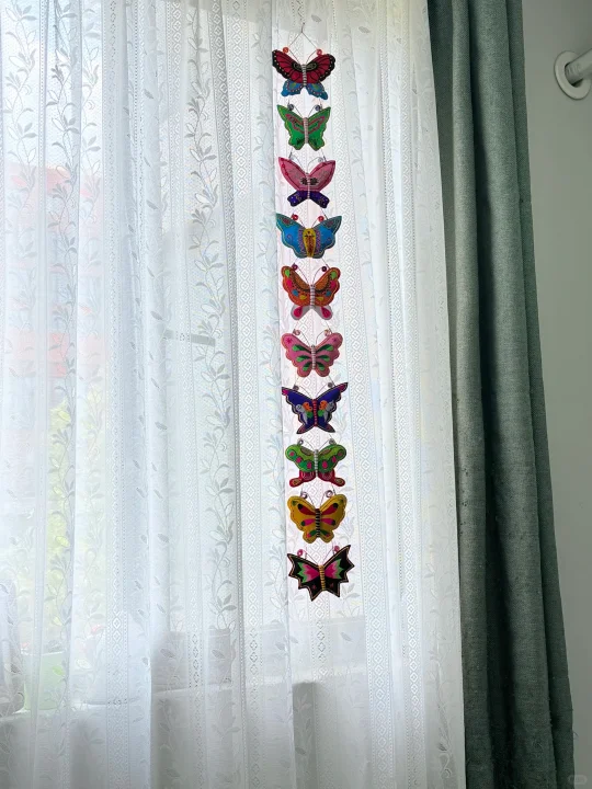 家里有了这串蝴蝶，忽然就多了份生机🦋