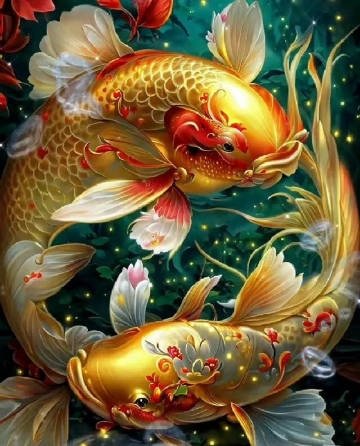 转赞这只锦鲤，助你2025水逆转运，好运全开！ 