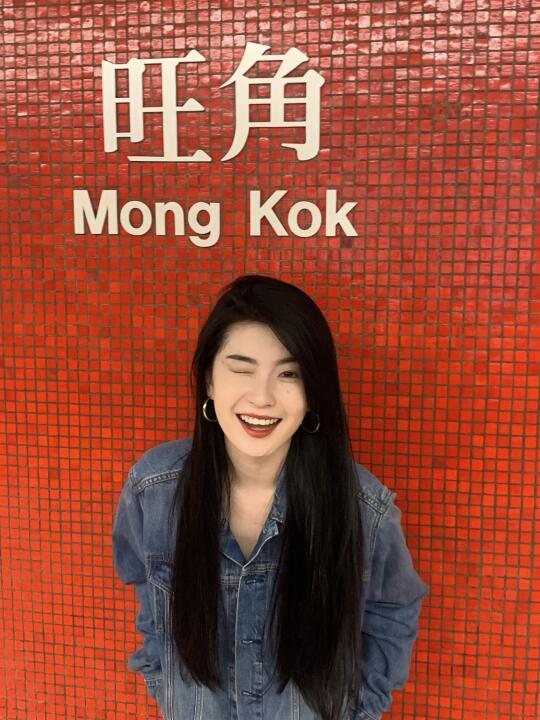 😜喜欢旺角站的红