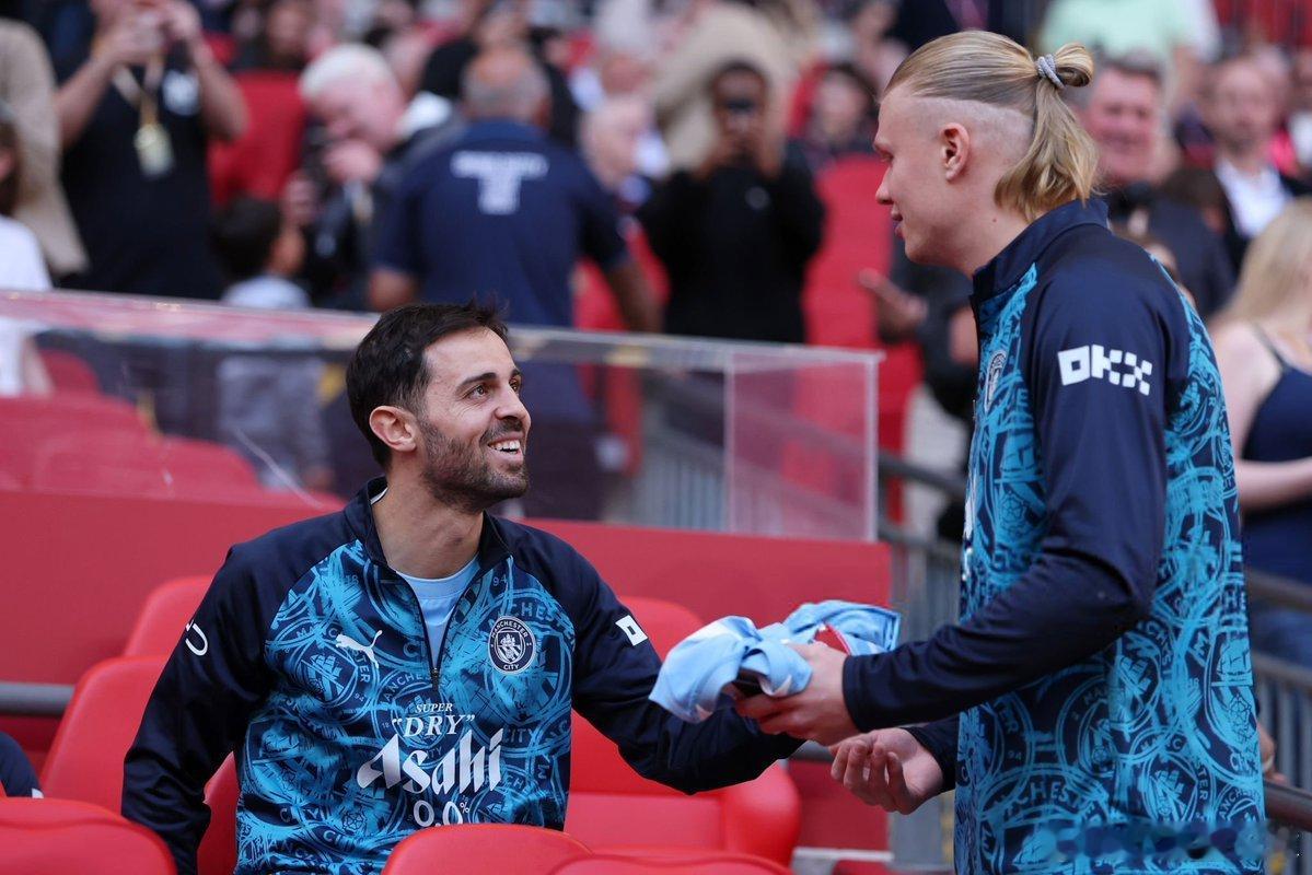 Bernardo Silva & Erling Haaland曼城2比1南安普顿