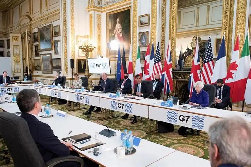 G7财长会没开完就闹分裂，美欧对华立场根本合不到一块

5月19日，G7财长和央