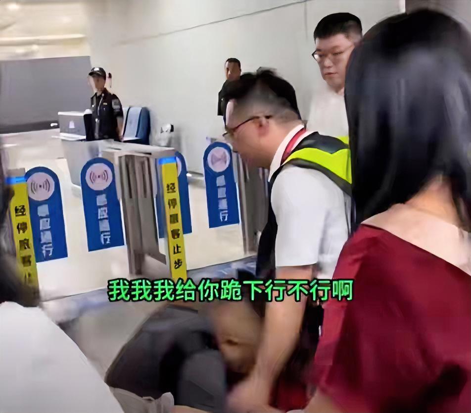 近日，海南航空因为天气原因不得已备降异地机场，乘客当众下跪请求飞机再次起飞，希望