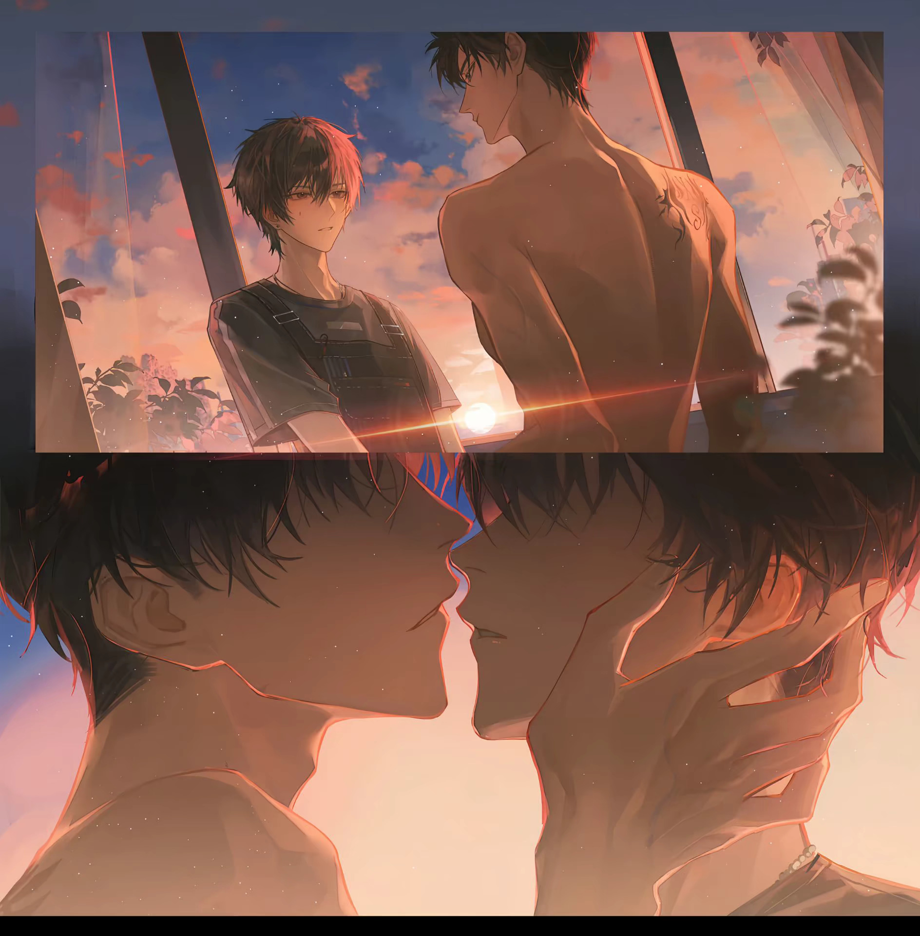 这题超纲了  💗这题超纲了 💗邵湛 💗许盛 邵湛学长：你清瘦胛骨处向往逃离