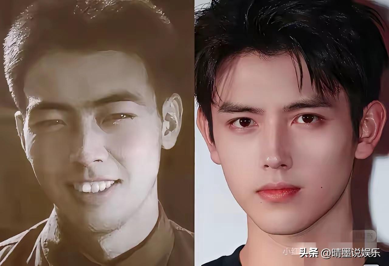 最近看陈飞宇和梅婷演的年代剧，
被他的颜值狠狠惊艳到了，一直以为陈飞宇因为长得更