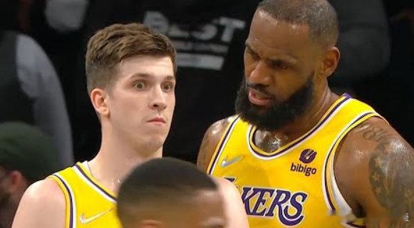 湖人这边老大老二老三都不打！詹姆斯本就没复出。东契奇（左腿挫伤管理）和里夫斯（右