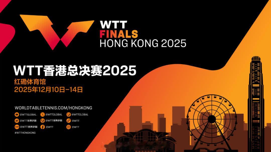 「11·3優先購票！WTT香港總決賽2025 門票搶購攻略來了 … 大公文匯全媒