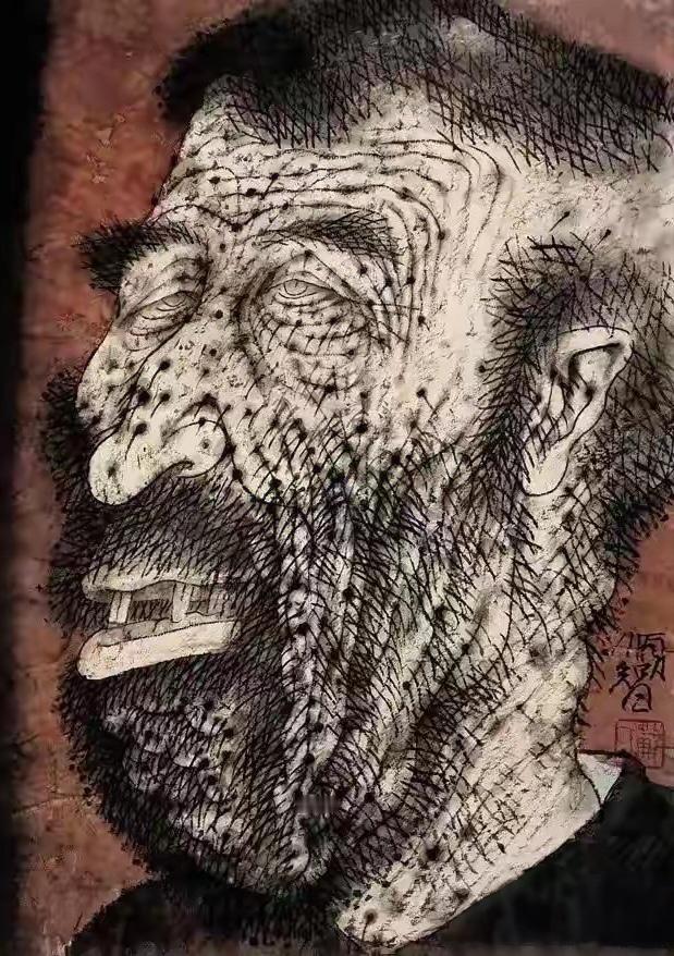 丑书，丑画，丑雕像！
中国这些玩艺术的也不知道在玩什么，总之！
人家一句话，你艺