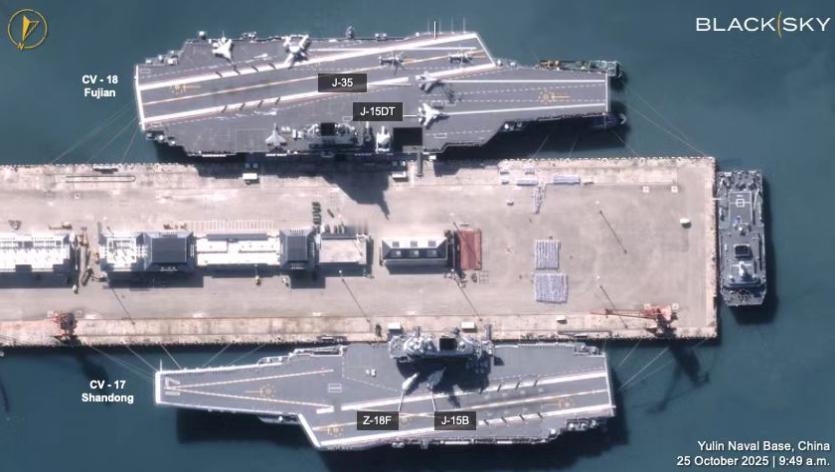 尼米兹号航母出事后，美卫星捕获福建舰一个新动向：这是危险信号！当美海军“尼米兹”