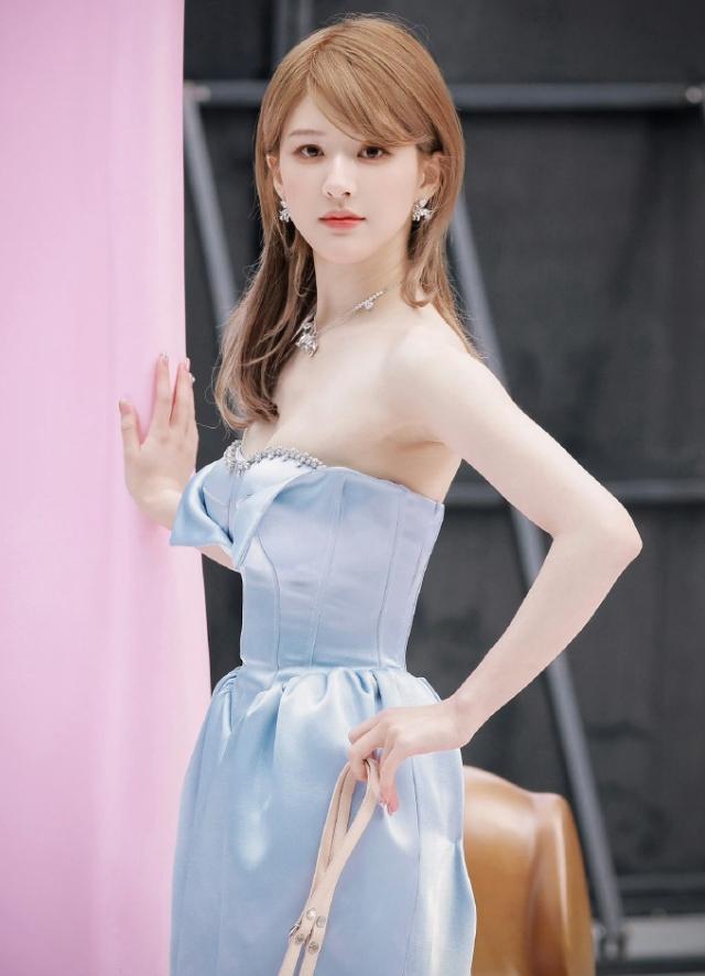 赵露思出席服装品牌活动还带了小狗
狗戴了项链，穿着裙子，原本是给品牌站台，现在变