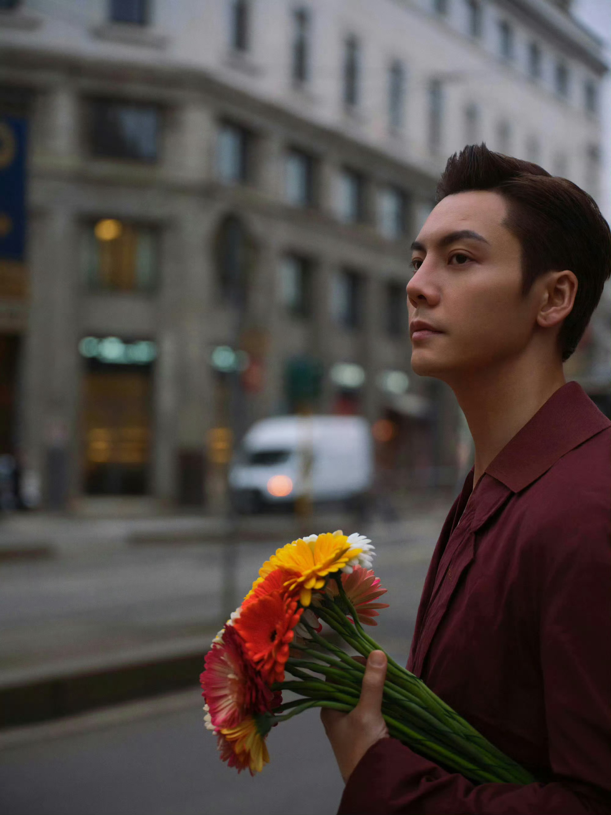 陈伟霆 × Zegna 米兰街头街拍大片 💐 📸米兰男装周男装周