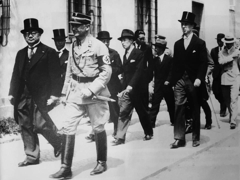1937年6月9日，中国财政部长孔祥熙访问德国柏林工业大学。