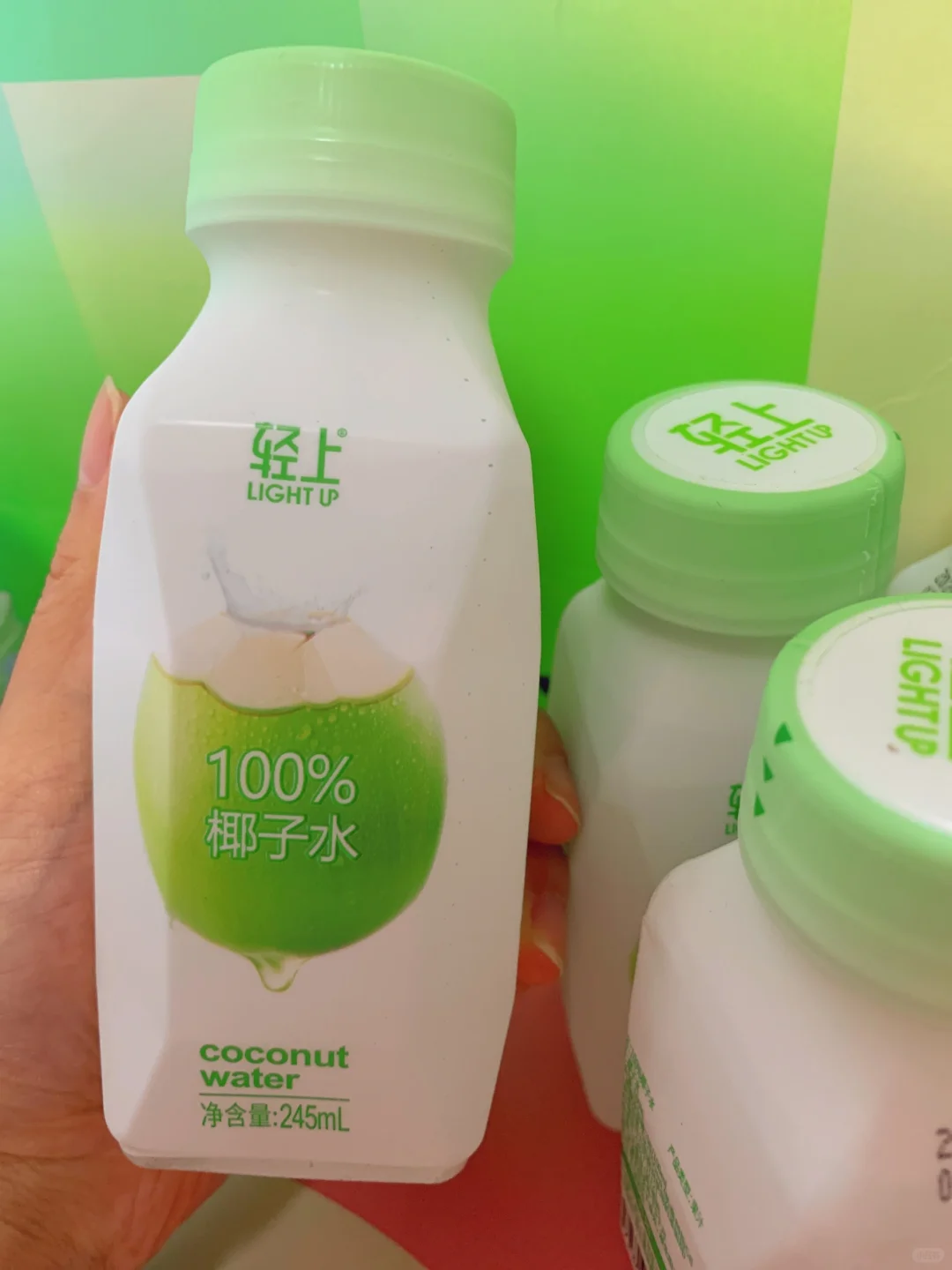 纯100%椰子水也忒好喝了吧