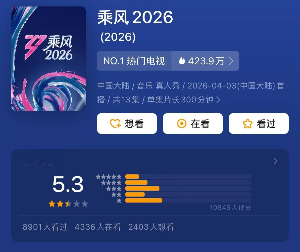 浪姐历届豆瓣分 浪姐历届豆瓣分🈶 每一季都看了的