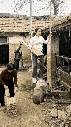 劳动人民虽不懂原理却运用的如火纯青～