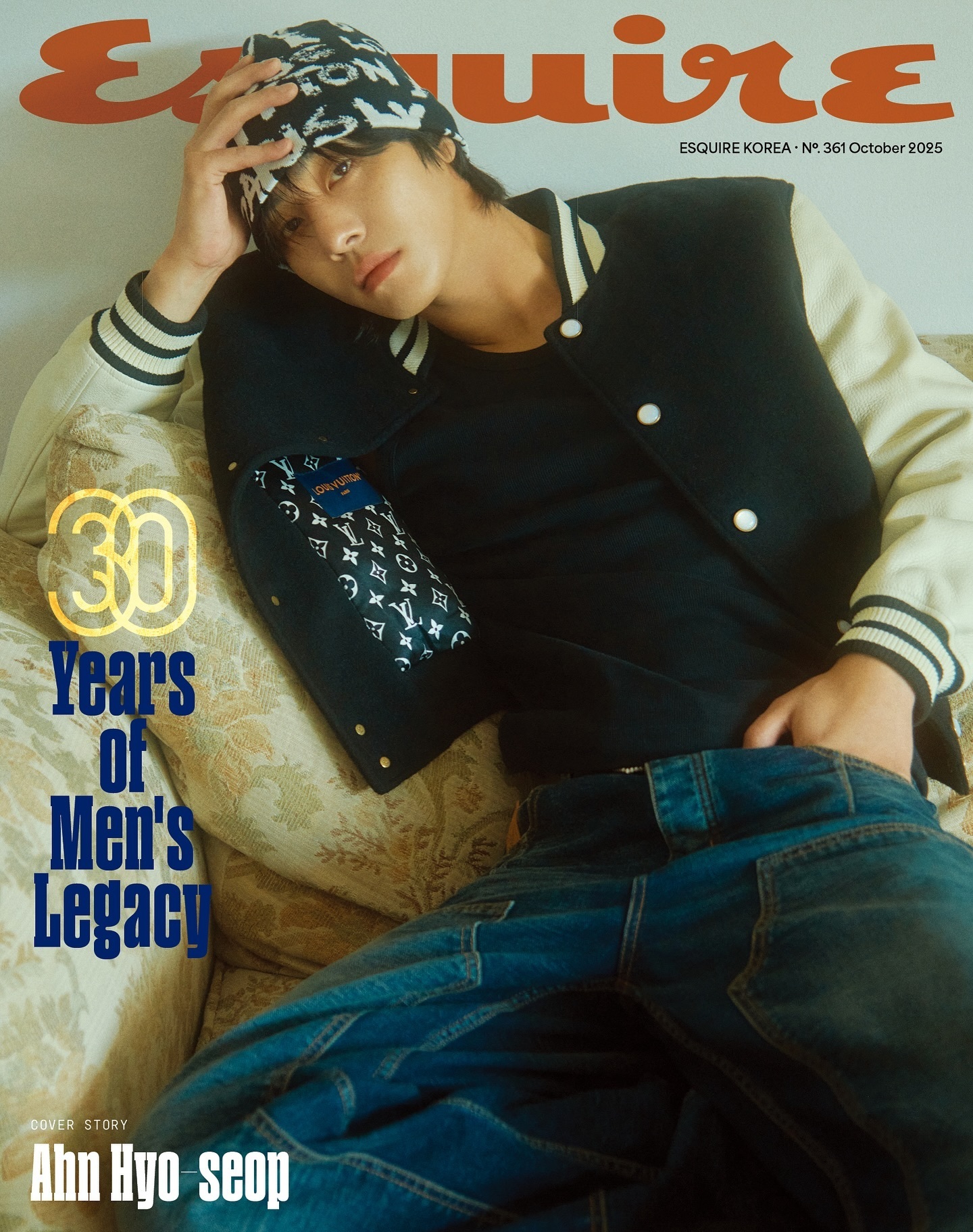 安孝燮✖️Esquire Korea 十月 30周年刊封面 ​​​