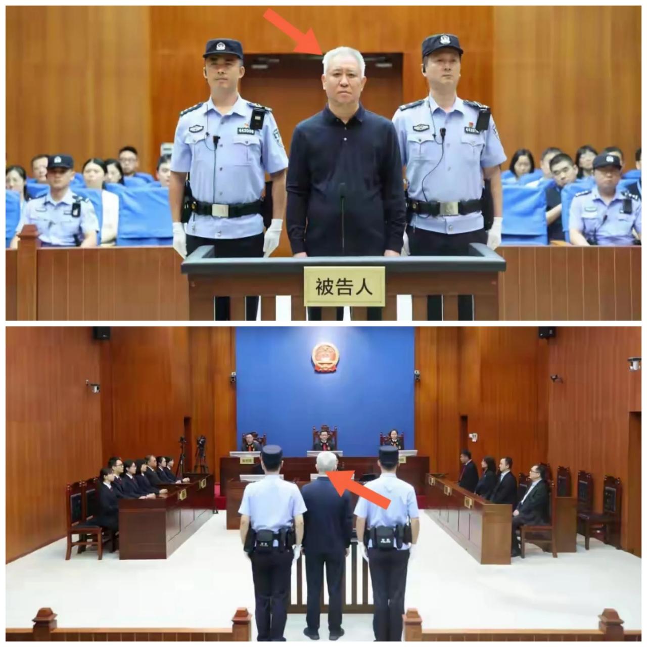 满头白发的许家印被判无期徒刑。