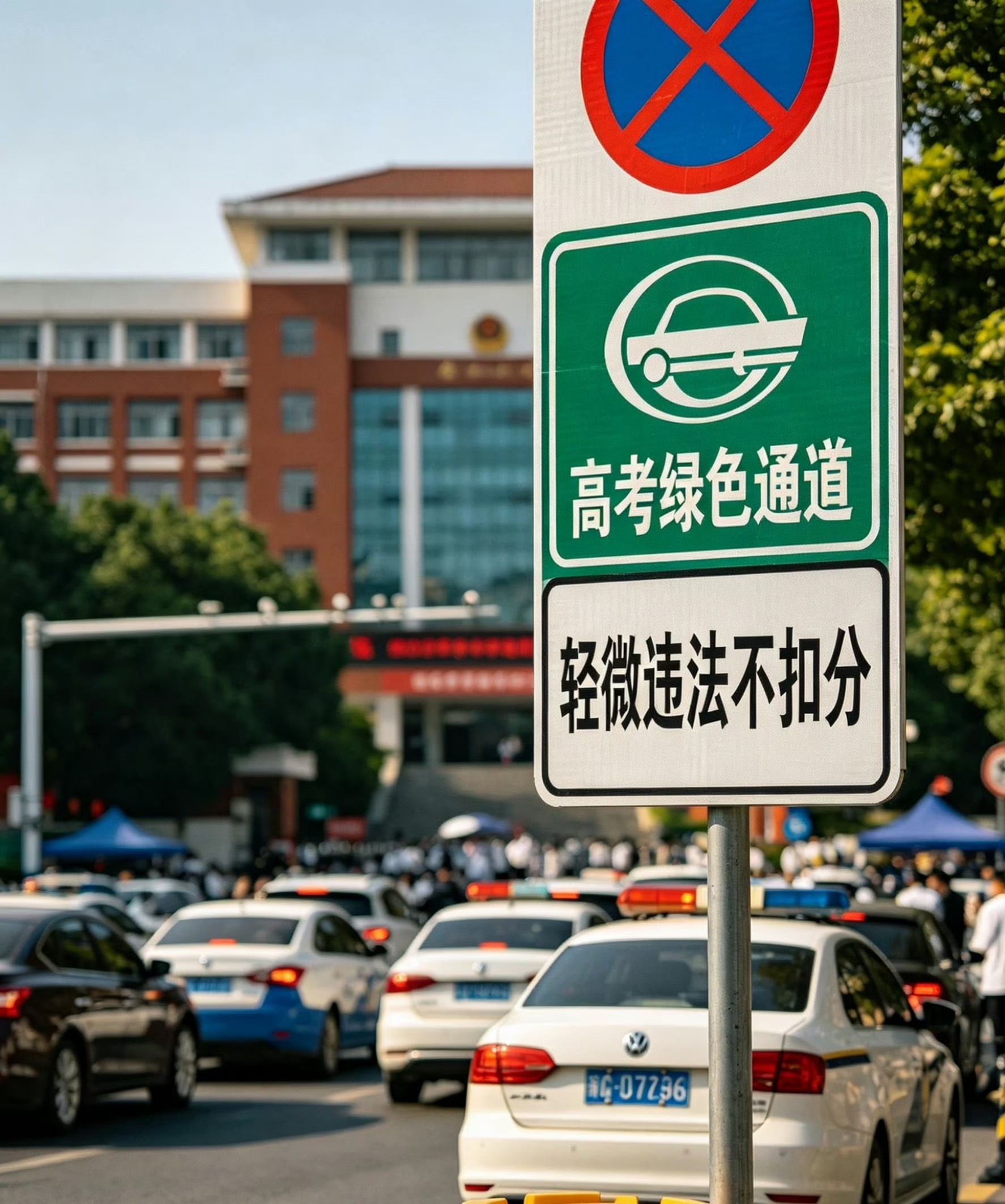 高考期间这些交通违法免于扣分这个政策不错！去年怎么没有？去年回老家宇宙中心曹县为