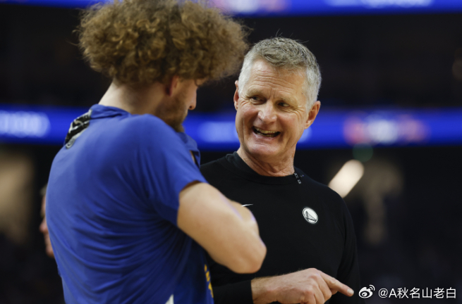 NBA常规赛，勇士107-110惜败尼克斯，科尔赛后接受了媒体采访。谈到今日勇士