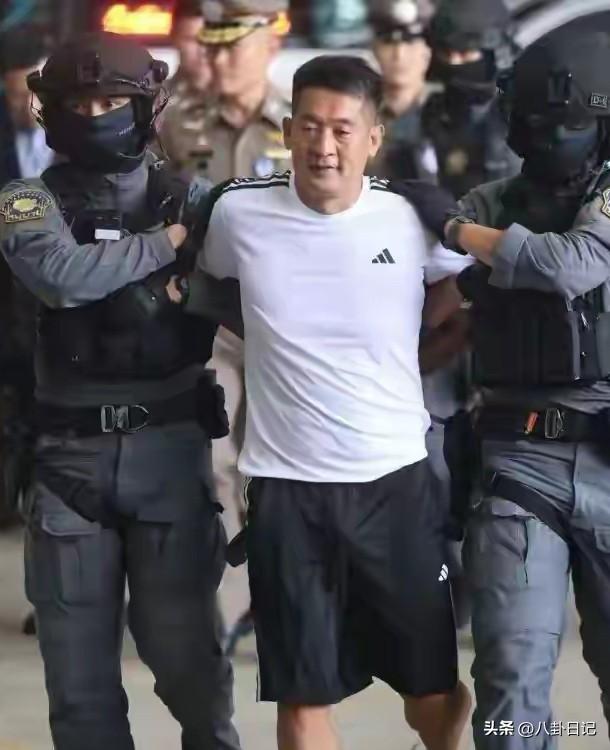 佘智江还是高估了自己，低估了警方的力量，最终没有了嚣张的气势，被押回国下飞机时双