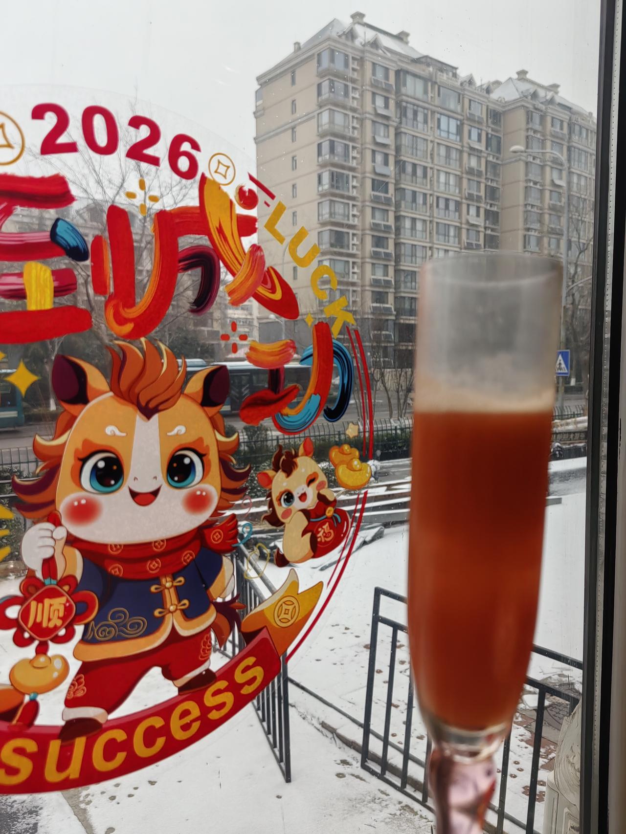 冬日生活打卡季2026年的第一场雪，比往年来的温柔一些。